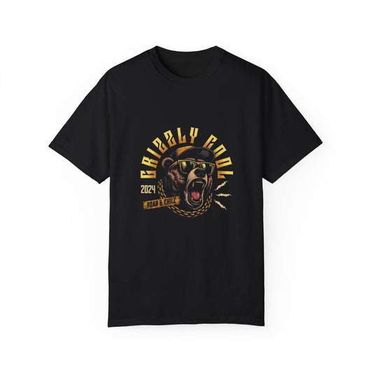 Crazy Bear Baskılı Tshirt